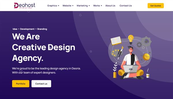 Deohost Enterprises- Best Creative Design Agency In Deoria |